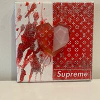 “ Mon Coeur “ - Dipinto Scultura Pop Art -