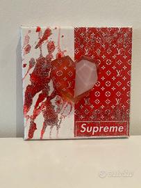 “ Mon Coeur “ - Dipinto Scultura Pop Art -