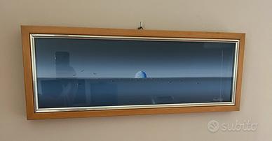 Quadro  “Foresth” – dipinto metafisico sul mare