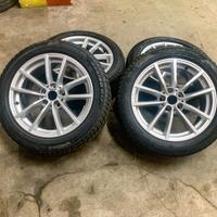 Cerchi originali bmw r17 + gomme termiche 225