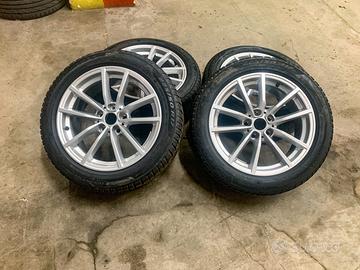 Cerchi originali bmw r17 + gomme termiche 225