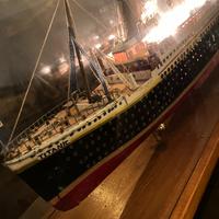 Modellino artigianale RMS Titanic -illuminato