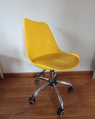 Sedia per scrivania con rotelle
