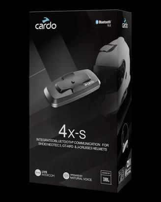 Cardo 4X-S per caschi SHOEI gen 3