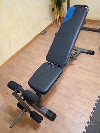 panca decatlon con leg extension 