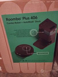 iRobot Roomba Combo Plus Serie 406 Nuovo Sigillato