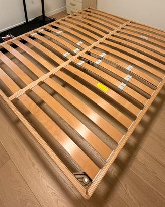 Rete in legno + materasso