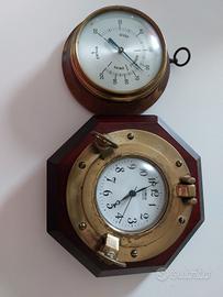 Igrometro e Orologio Scholer