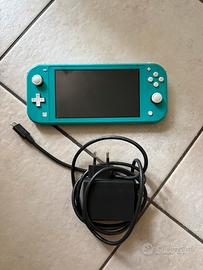 Console nintendo switch azzurra