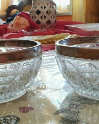 Ciotole in cristallo per macedonia