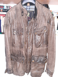 Giacca Belstaff Panther marrone vintage