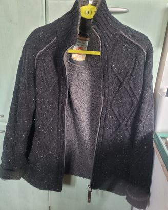 maglione uomo con cerniera