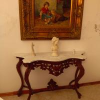 Consolle piano marmo