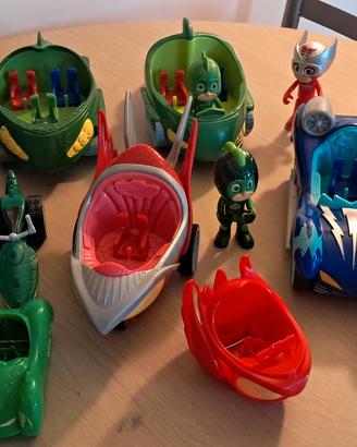 Set Veicoli e Personaggi PJ Masks