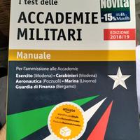 libri per concorso accademia militare