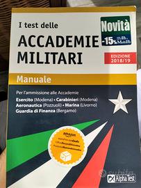 libri per concorso accademia militare