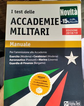 libri per concorso accademia militare
