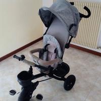 Triciclo grigio AVEO Kinderkraft