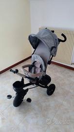 Triciclo grigio AVEO Kinderkraft