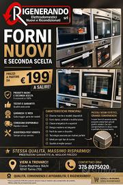🔥 FORNI NUOVI E SECONDA SCELTA🔥