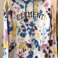 Felpa cappuccio Element uomo Tg. M multicolor