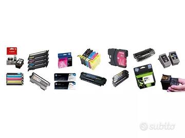 TONER CARTUCCE MISCHIATE IN BLOCCO