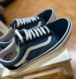 Vans Old Skool blu skateboard tg 40.5