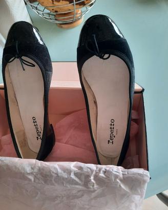 Ballerine nere in vernice