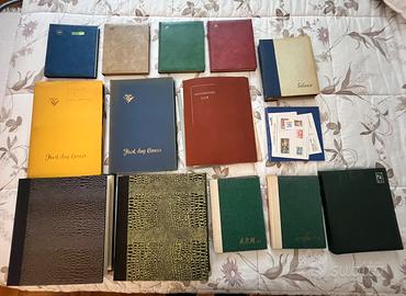 Collezione francobolli ereditaria in 13 album