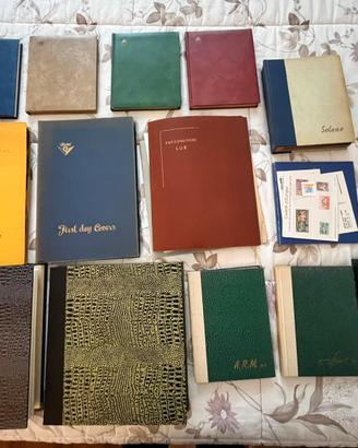 Collezione francobolli ereditaria in 13 album