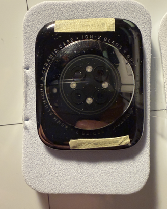 Vetro posteriore + pulsanti cinturino + molle Appl