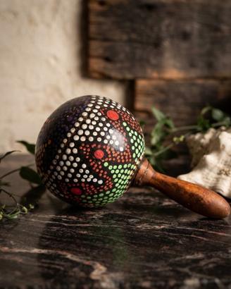 Maracas In Legno Multicolor