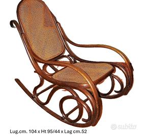 Poltrona a Dondolo Thonet