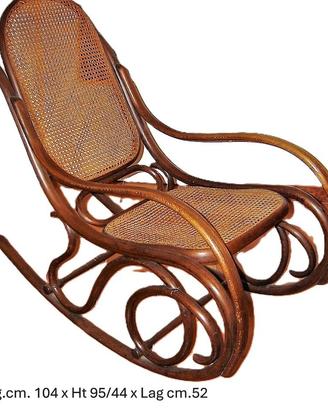 Poltrona a Dondolo Thonet