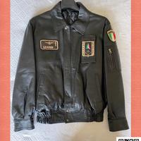 Giubbotto Nero Frecce Tricolori ---NuoVO-