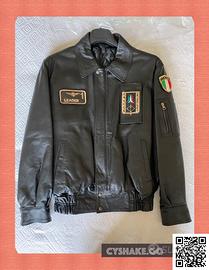 Giubbotto Nero Frecce Tricolori ---NuoVO-