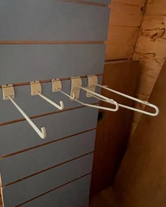 Ganci e staffe per pannelli dogati