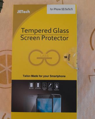 Vetro protettivo per iPhone SE/5s/5c/5