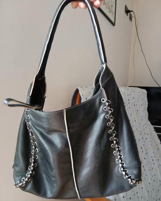 borsa pelle coccinelle