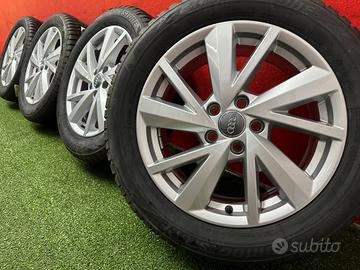 Cerchi Audi Q2 Gomme Invernali Bridgesto 215 55 17