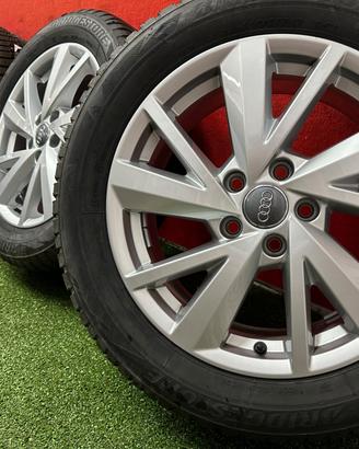Cerchi Audi Q2 Gomme Invernali Bridgesto 215 55 17