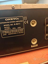 amplificatore Onkyo 