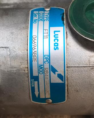 Pompa iniezione gasolio Lucas/CAV