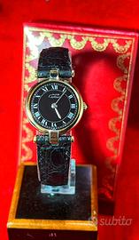 Orologio Cartier Vendome  dial black originale