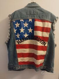 gilet jeans Harley davidson