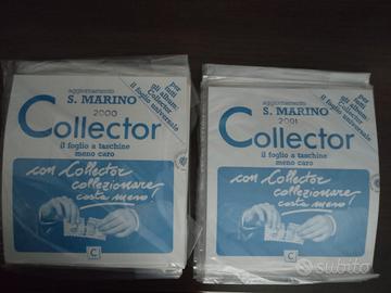 San Marino-Collector -fogli per francobolli