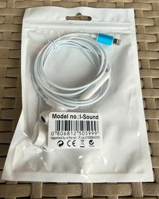 Cuffie cablate connettore Lightning Apple EarPods