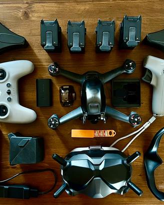 DJI FPV combo+4 batterie+ND+valigia HPRC-readyFly