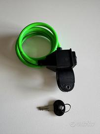 Lucchetto a cavo catena per bicicletta