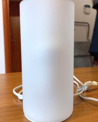 Lampada da tavolo in VETRO BIANCO